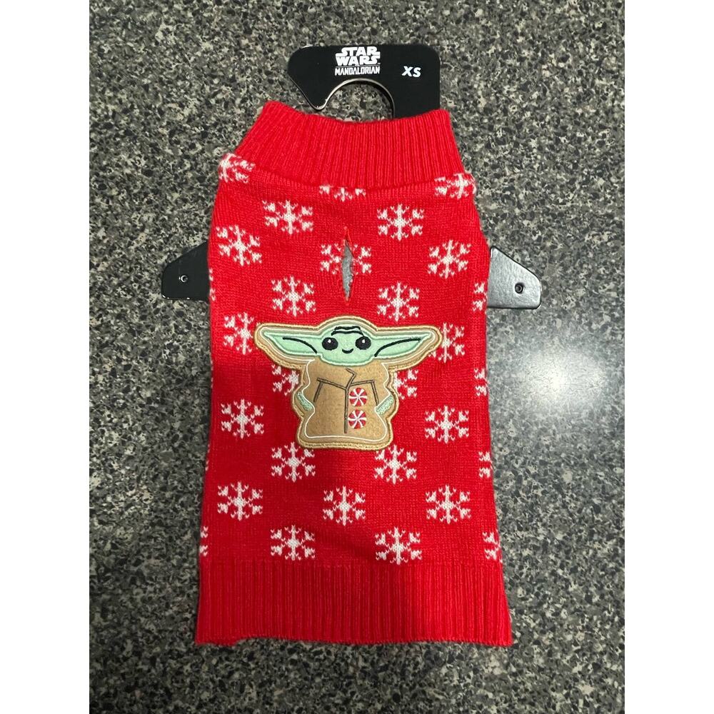 Star Wars Mandalorian Dog Sweater NWT Size XS
